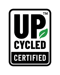 up cycled certified logo